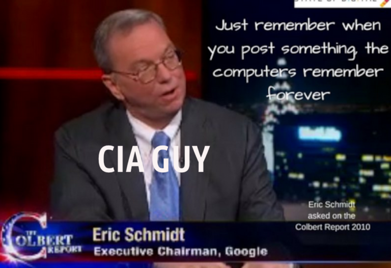 GOOGLE’S ERIC SCHMIDT SCREWS HIS WAY INTO SCANDAL AFTER SCANDAL