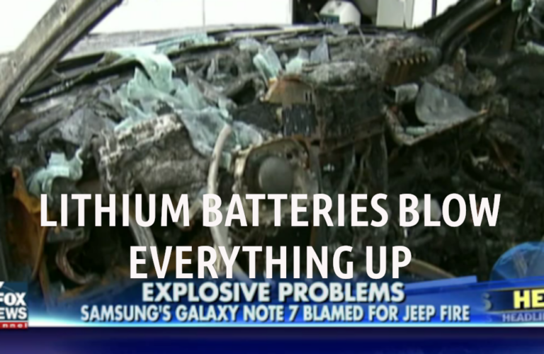 LITHIUM ION BATTERIES ARE BURNING DOWN HOMES AND OFFICES AROUND THE WORLD